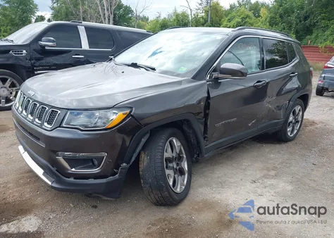 2020 Jeep Compass Limited 4X4 z USA, uszkodzony, nr VIN 3C4NJDCB8LT158150